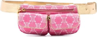 Celine Pre-owned Belt Bags, female, Pink, Size: ONE SIZE Pre-owned Belt Bag with Pockets