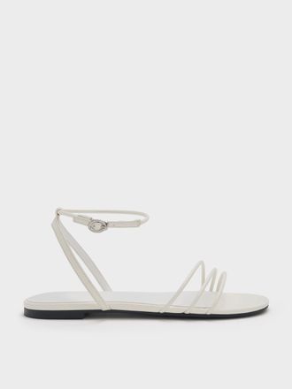 Charles & Keith Triple-Strap Sandals