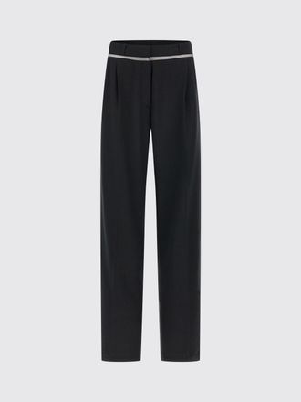 Nensi Dojaka Pantaloni slim fit Nensi Dojaka in misto lana