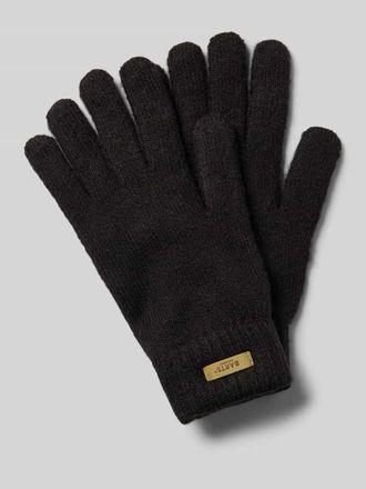 Barts Handschuhe mit Label-Patch Modell Witzia in Black, Gr&ouml;&szlig;e 1