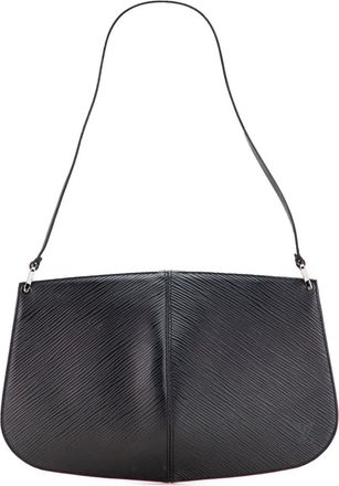 Louis Vuitton Borsa a spalla Demi Lune in pelle Épi 2000 - Nero