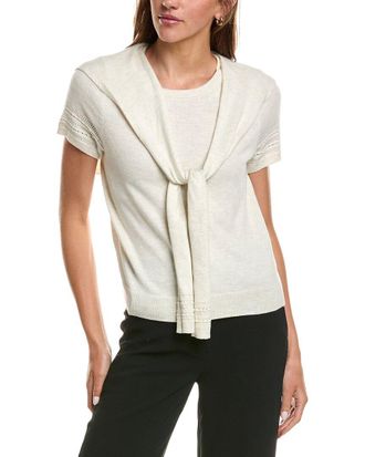 Nic+Zoe NIC & ZOE Piazza Over The Shoulder Sweater
