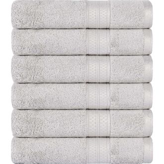 Superior 6-Pack Hand Towel Set in Chrome at Nordstrom Rack