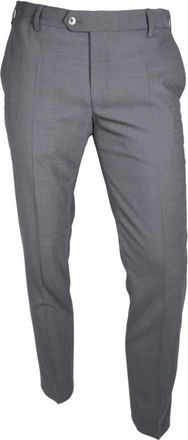 Meyer Chinos - Heren - Chinos - Grijs - W38 L30 - Wol - Broeken