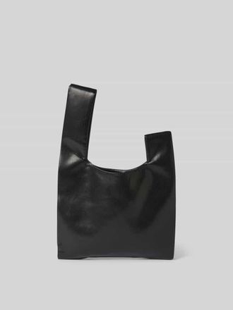 Nanushka Shoulder Bag in Leder-Optik in Black, Gr&ouml;&szlig;e 1