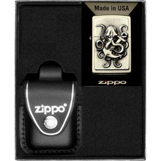 OEM Encendedor Zippo Octopus 3d Set De Regalo N.&ordm; 3