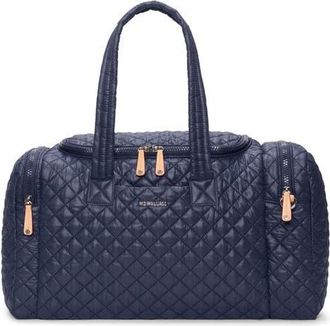 MZ Wallace Metro Team Quilted Nylon Duffle Bag in Dawn at Nordstrom