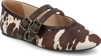 Journee Collection Womens Florene Casual Mary Jane Flats
