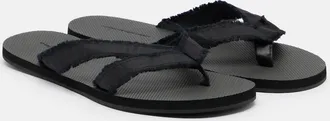 CHRISTOPHER ESBER Freya satin thong sandals