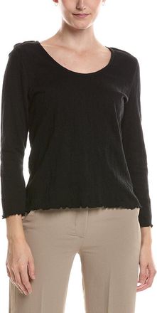 Nic+Zoe Nic & Zoe 3/4 Sleeve Lace Knit Scoop T-Shirt