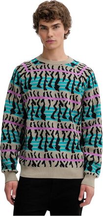 Puma Special Items Knit Crew - Heren - Sportshirts - Veelkleurig - M - Fitness