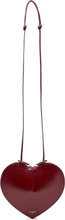 Alaia Le Coeur Leather Cross-body bag - Burgundy - One Size