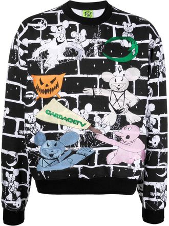 Garbage TV Sweater - Zwart