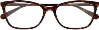 Gucci Occhiali rettangolari - Marrone