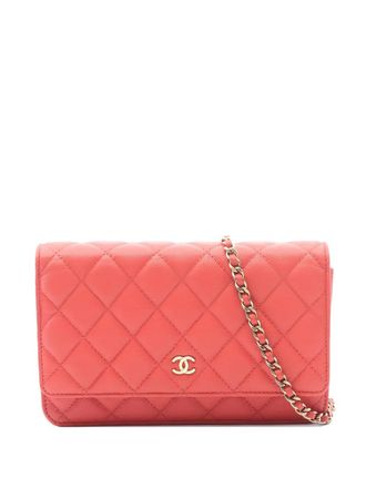 Chanel 2021 Wallet On Chain shoulder bag - women - Caviar Leather - One Size - Red