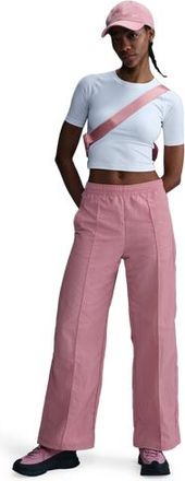 Nike Womens Trend Woven Mid Rise Pants - Elemental Pink/Elemental Pink Size S