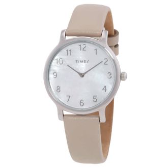 Timex Metropolitan Quartz MOP Dial Ladies Watch TW2T35900
