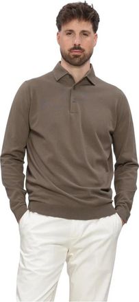 FILIPPO DE LAURENTIIS Tops, Heren, Grijs, 2Xl, Katoen, ML Paramontura Polo