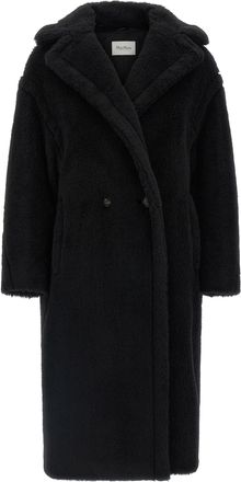 Max Mara Tedgirl - Teddy Bear Icon Trench E Impermeabili Nero-Donna