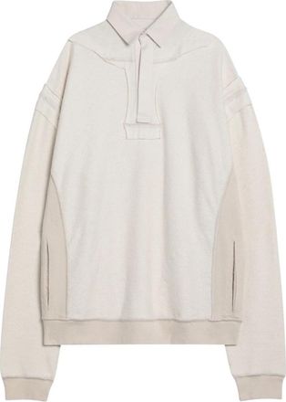 Maison Margiela Beige Katoenen Truien - Heren - Polos - Beige - L - Katoen - Tops