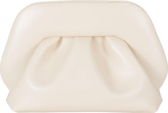 Themoir&egrave; Butter Cream Bios Small Vegan Fabric Clutch