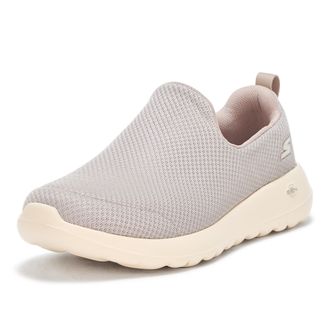 Skechers Mens Go Walk Max Air Mesh Slip-on Walking Shoes, Taupe, 8 UK