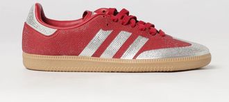adidas Samba OG Leather Sneakers with Embroidery and Crystals