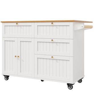 Urban Meuble Carritos de cocina escandinavos extensibles de mdf negro con ruedas
