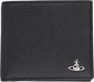 Vivienne Westwood Textured Logo Emblem Wallet