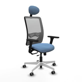 Piqueras y Crespo Silla De Oficina Piqueras Y Crespo Zulema Gris Malla C&oacute;moda