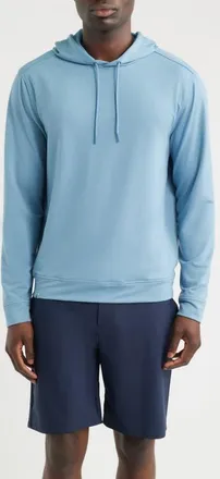 Johnnie-O Willard Hoodie in Carbon Fiber at Nordstrom, Size Xx-Large