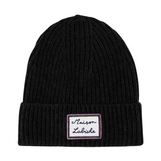 Maison Labiche Hutinel Beanie - Heren - Accessoires - Blauw - Maat: ONE Size Wol
