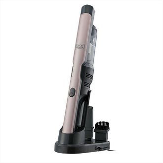 Black+Decker Black And Decker Dvc320brg Aspirapolvere Portatile Ciclonico Senza Fili 0,12 L 35 Aw Autonomia 24 Min 80 Db Colore Rose Gold
