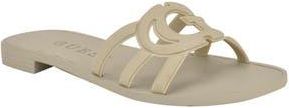Guess Elyho Jelly Slide Sandal in Ivory 150 at Nordstrom Rack, Size 9.5