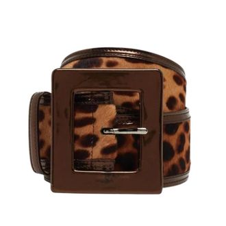 Dolce & Gabbana Pre-owned Belts, female, Brown, Size: ONE SIZE Pre-owned Leather belts