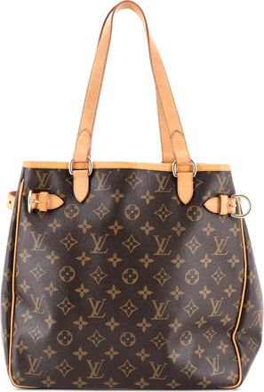 Louis Vuitton Batignolles Vertical shopper met monogram canvas - Bruin
