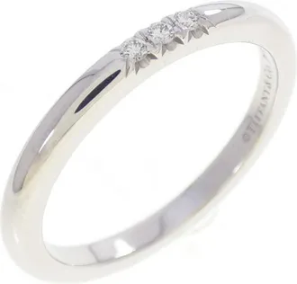 Tiffany & Co. Platinum Platinum 950 Band Ring (Pre-Owned)