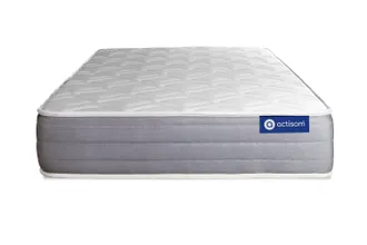 Actisom Actisom - Colch&oacute;n Blanco Con Muelles Ensacados Y Espuma Viscoel&aacute;stica 75 X 190