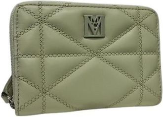 MCM Mcm Light Beige Leather Coin Purse/Coin Case (Pre-Owned)