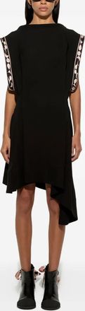 Pucci Abito corto asimmetrico - Nero