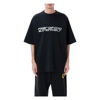 Fear of God T-Shirts, male, Black, Size: M Ponte 90s Tee