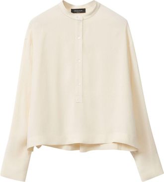 Fabiana Filippi Envers shirt - Neutrals