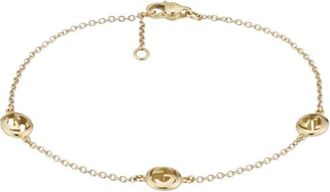 Gucci Interlocking G 18ct Yellow Gold Bracelet - YBA874214001