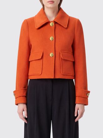 P.A.R.O.S.H. P. A.R. O.S. H. Cappotto corto monopetto in lana vergine con collo classico