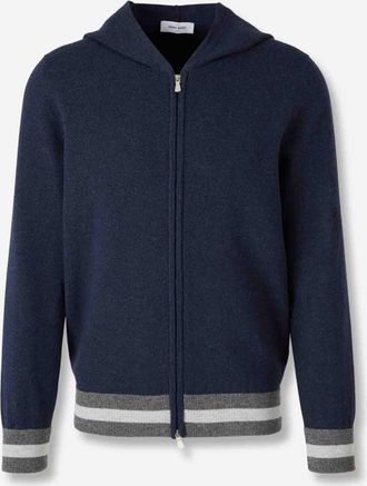 Gran Sasso Hooded Knit Cardigan
