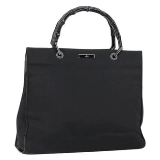 Gucci Pre-owned Tote Bags, female, Black, Size: ONE SIZE Pre-owned Tote Bag