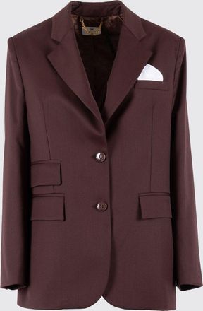 Elisabetta Franchi Blazer a monopetto in lana vergine Elisabetta Franchi