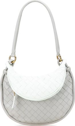 Bottega Veneta Pre-owned Bottega Veneta Small Bicolor Lambskin Intrecciato Gemelli Bag A00701593O