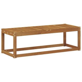 vidaXL Banco De Taburete Exterior Madera De Acacia S&oacute;lida Natural Vidaxl
