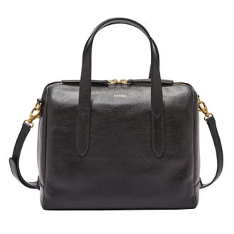Fossil Womens Sydney Leather Satchel